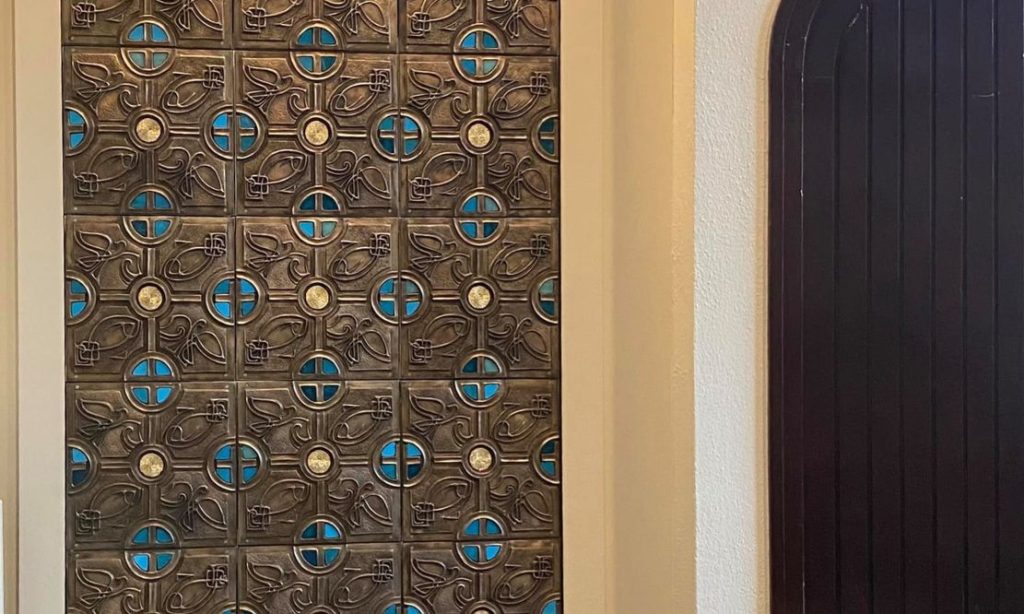 Columbarium wall niches for cremated remains